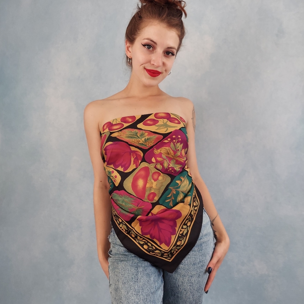 Vintage Autumnal Scarf